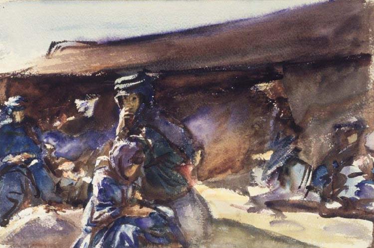 John Singer Sargent Black Tent China oil painting art